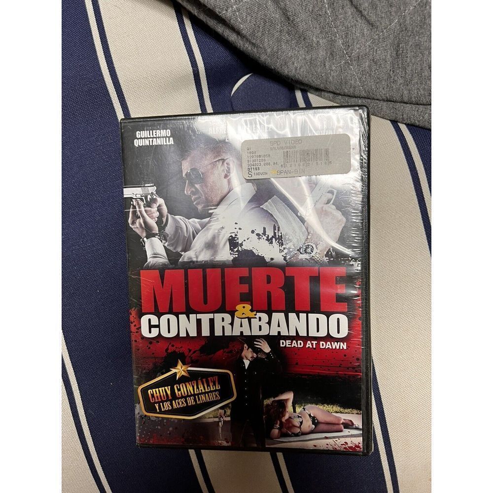 NWT Muerte Y Contrabando DVD Sealed Guillermo Quintanilla Dead At Dawn